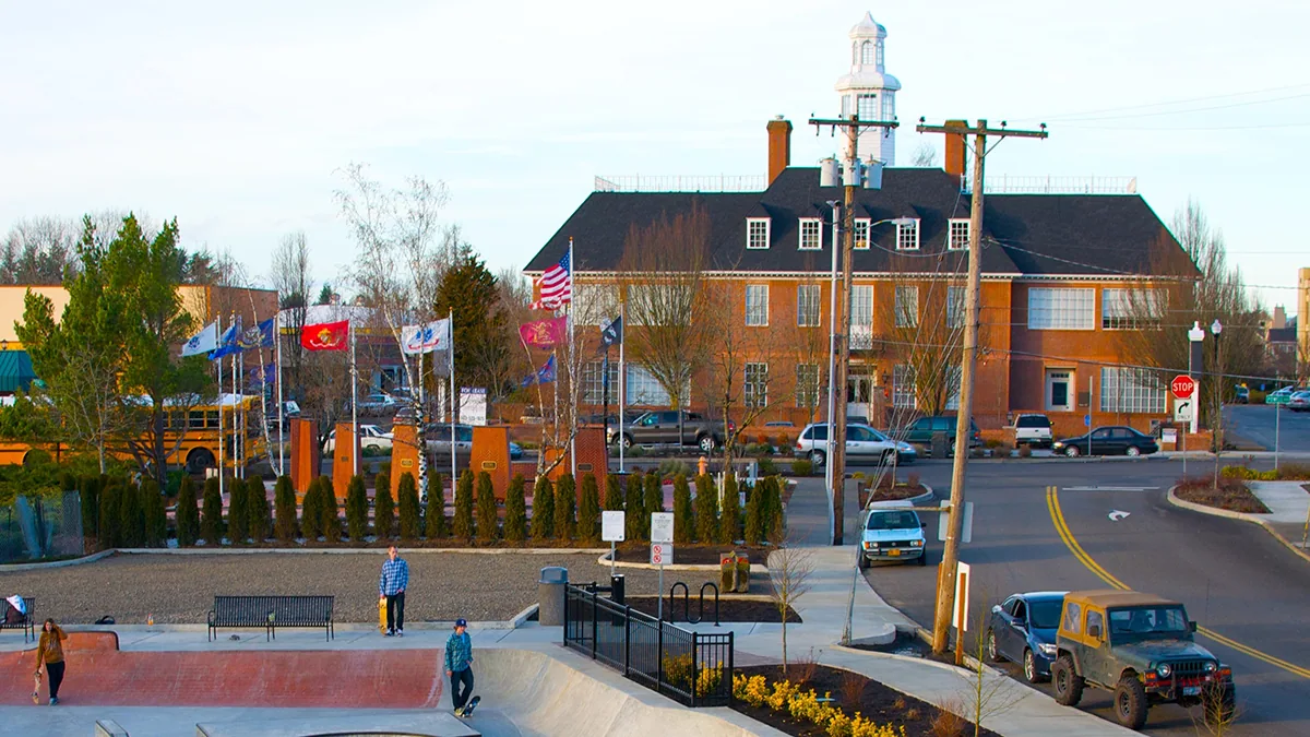 Civic buildings in Gresham, Oregon