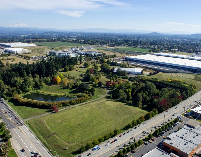 Commercial and industrial buildings in Gresham, Oregon